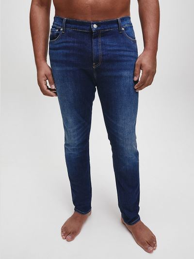 Calvin Klein Ruhák HU902449 | Calvin Klein Plus Size Férfi Farmernadrág Kék